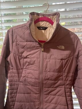 The North Face Women's Dusty Mauve Quilted Insulated Jacket